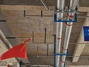 嫩江管廊支架的安装方法
